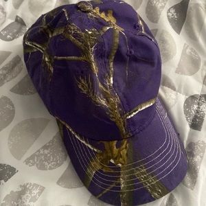 Purple Camo Hat